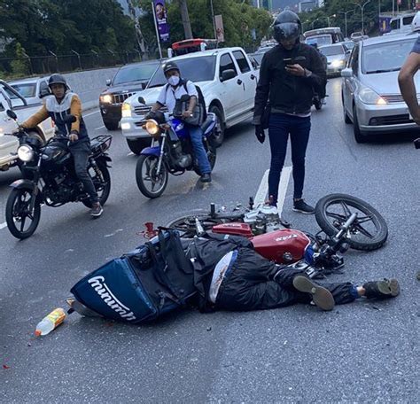 Murió Un Motorizado De Yummy En Accidente De Tránsito En Caracas Alnavío