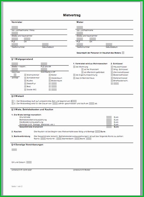 Mietvertrag kostenlos formular download und ausdrucken wohnungsmietvertrag muster standardmietvertrag zum download mietvertrag als pdf zum ausdrucken wohnmobil. Kostenlos Mietvertrag Im Word format Zum Anpassen ...