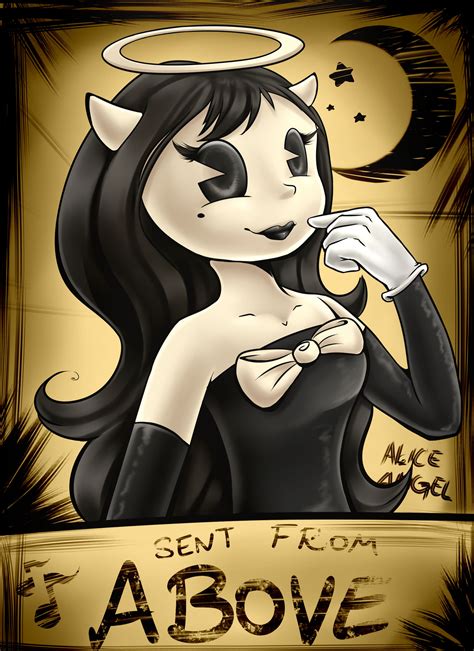 Alice Angel Bendy And The Ink Machine With Sp By Fluffy Ravens On