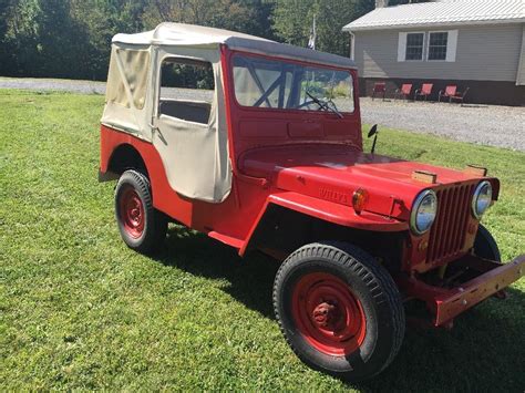 1951 Jeep Willys Cj3a451gb Na Prodej