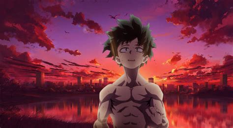 3440x768 Deku My Hero Academia Art 3440x768 Resolution Wallpaper Hd