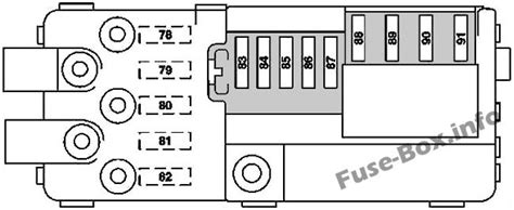 I removed the fuse panel, but no diagram. Fuse Box Diagram Mercedes-Benz M-Class (W164; 2006-2011)