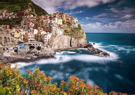 A popular destination for european travelers, this nighttime scene is a masterpiece to snap. Puzzle 500 pièces - Manorola, Cinque Terre, Italie ...