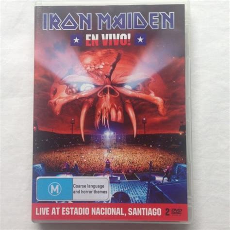 Iron Maiden Live At Estadio Nacional Santiago Double Disc Dvd