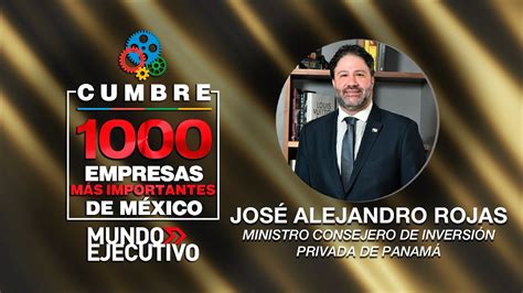 Entrevista Con José Alejandro Rojas Ministro Consejero De Inversión