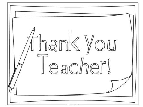 teacher appreciation day coloring page school coloring pages  love  teacher