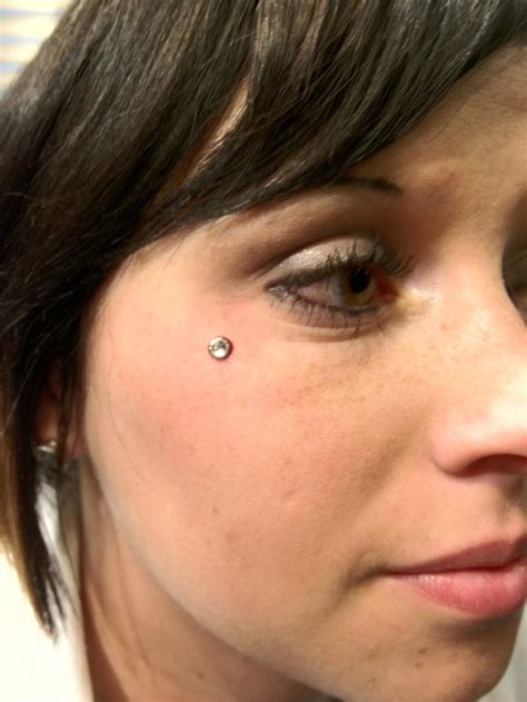 Brand New Micro Dermal Tear Drop Super Cute Piercings By Kaleidoscope Pinterest Brand New