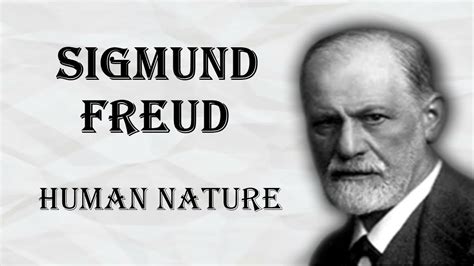 Theories Of Human Nature Sigmund Freud Rhizome Youtube