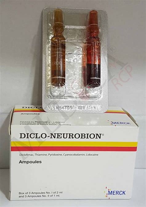 Medica Rcp Diclo Neurobion Ampoules Indications Side Effects