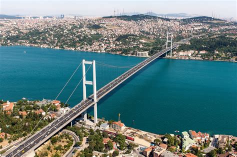 Bosphorus Bridge One Of The Top Attractions In Istanbul Turkey