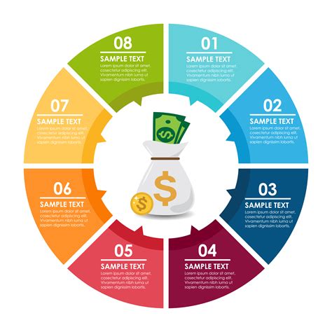 Currency Infographic Design Vector Free Download
