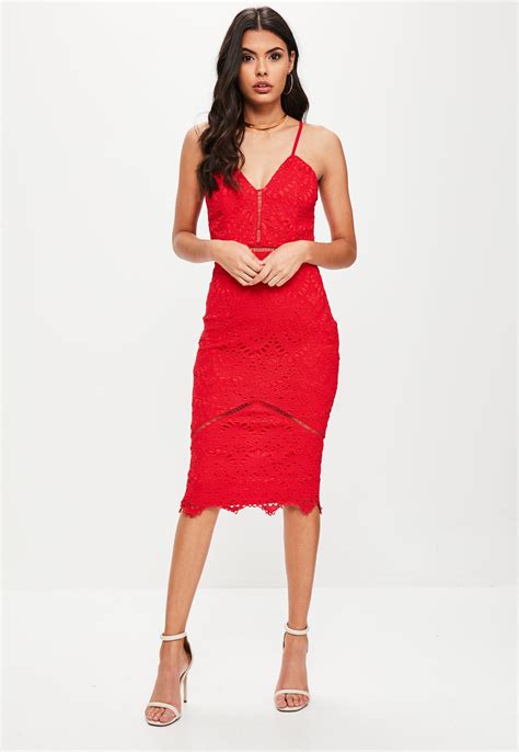 Buy Missguided Cami Strap Lace Midi Dress Off 55