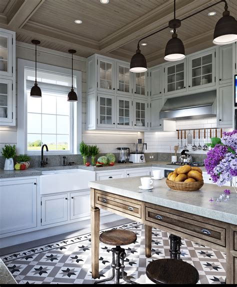 2 Provence Style Apartment Designs With Floor Plans