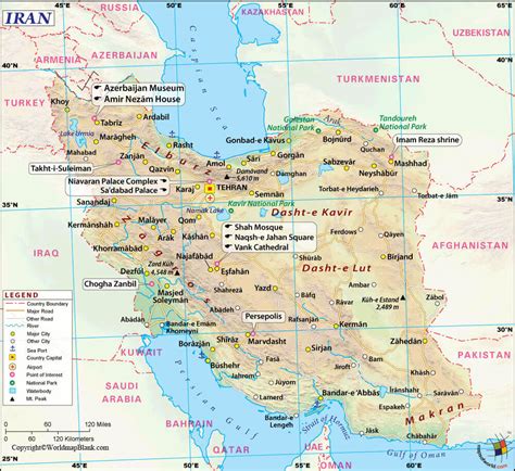 Labeled Map Of Iran With States World Map Blank And Printable