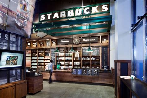 The starbucks reserve at united square is also something to marvel at. Starbucks Times Square - Architizer