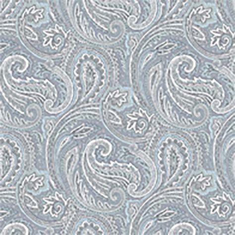 Waverly Inspirations Cotton 44 Paisley Dew Gray Color Sewing Fabric By