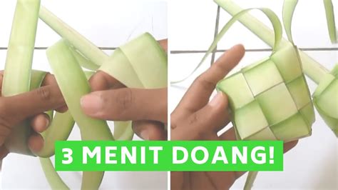 Cara Membuat Ketupat Bawang Cuma 3 Menit - YouTube