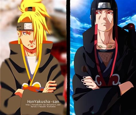 Free Download Hd Wallpaper Anime Naruto Deidara Naruto Itachi