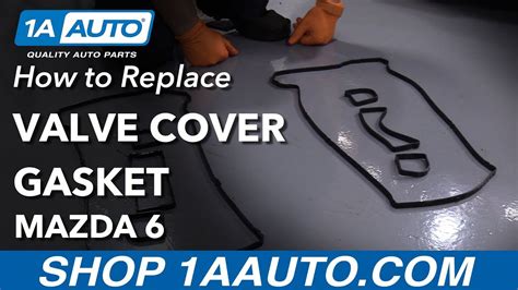 How To Replace Valve Cover Gasket 03 13 Mazda 6 Youtube