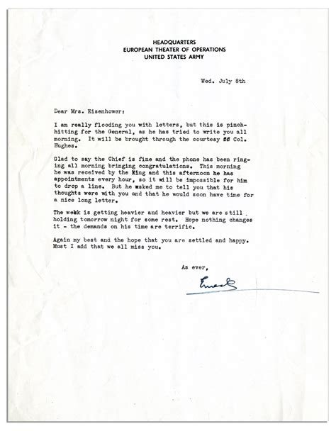 @mysti no, it means to date, though i think it's poor typesetting to let the dash stand for the word to, since to date is an indivisible, idiomatic phrase. Lot Detail - Dwight Eisenhower WWII-Dated Autograph Letter ...