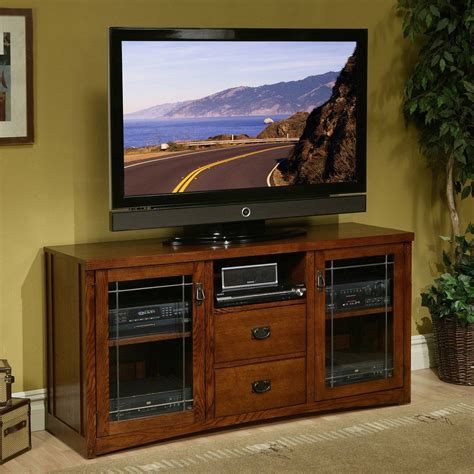 Best 15 Of Light Oak Tv Stands Flat Screen