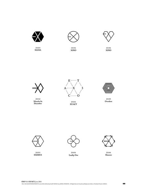 Update Exo Shares A Look Back At Their Logo History Ahead Of Comeback