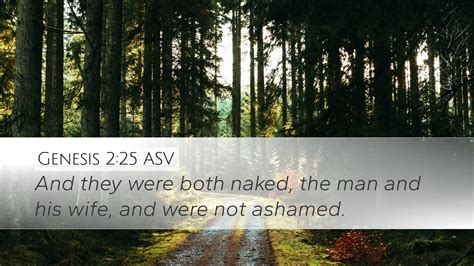 Genesis 2 25 ASV Desktop Wallpaper And They Were Both Naked The Man