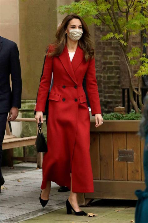 5 Lookalikes To Kate Middletons Red Alexander Mcqueen Coat