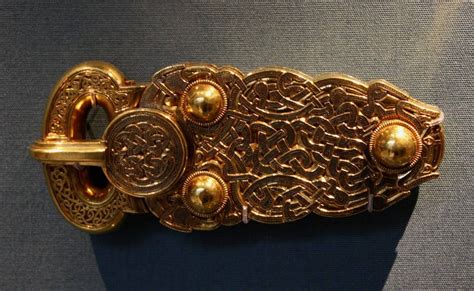 The Sutton Hoo Gold Buckle 700 Ad Gold Gold Bracelet Accessories