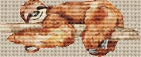 It will also serve as a wonderful gift for cross stitch pattern of the australian parrot rosella cross stitch pattern pdf cross stitch pdf. Lazy Sloth Cross Stitch Pattern Beautiful Modern Design ...