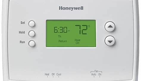 Honeywell RTH221 Series RTH221B1021 OG Programmable Thermostat, 24 V