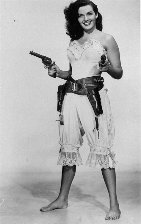Jane Russell As Calamity Jane In The Western Spoof The Paleface In