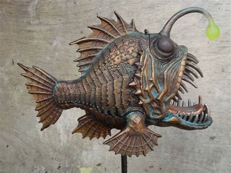 Angler Fish Chat Steampunk Arte Steampunk Deep Sea Creatures Deco