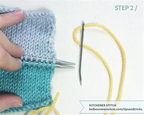 I knit the 1898 hat but could not figure out how to use the kitchener stitch with four layers of knitting! Kitchener Stitch | Knitting Tips & Tricks