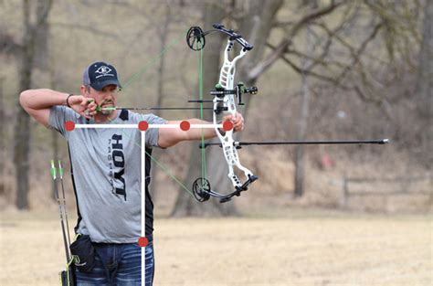 The most basic way of selecting your draw length is to measure your arm span and divide it by 2.5. Measure Up | Bow International
