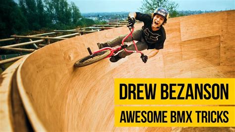 Awesome Bmx Tricks Drew Bezanson Best Air Tricks Top Bmx Freestyle