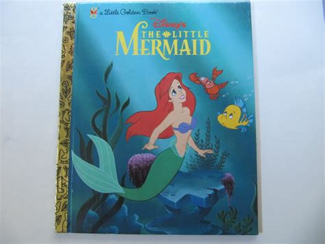 Walt Disney S The Little Mermaid Little Golden Book C 1999 2003