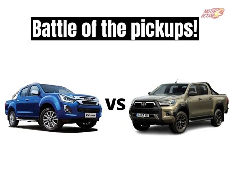 Toyota Hilux Vs Isuzu D Max Battle Of The Pickups Motoroctane