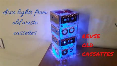 Reuse Old Cassettes Diy Ideas Night Lamp Disco Lightswhat To Do
