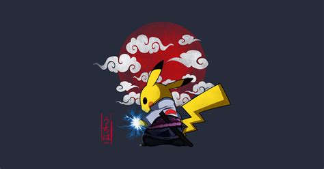 Pikachu X Sasuke Pokemon Naruto T Shirt Teepublic