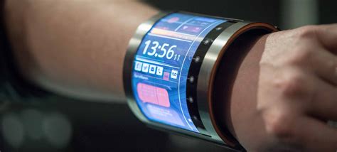 This 47 Inch Organic Lcd Wraps Right Around Your Wrist