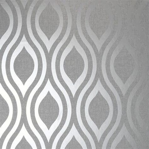 Ogee 1m X 53cm Matte Metallic Finish Wallpaper Roll George Oliver