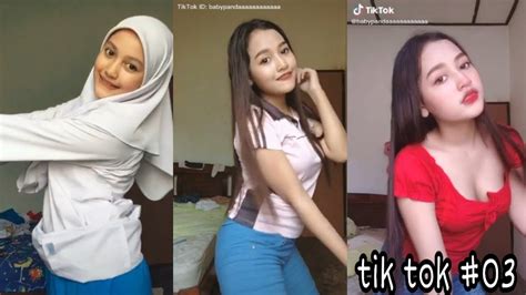 Tik Tok ID Hot Awek Buka Tudung Gelek Tahun TERBARU YouTube