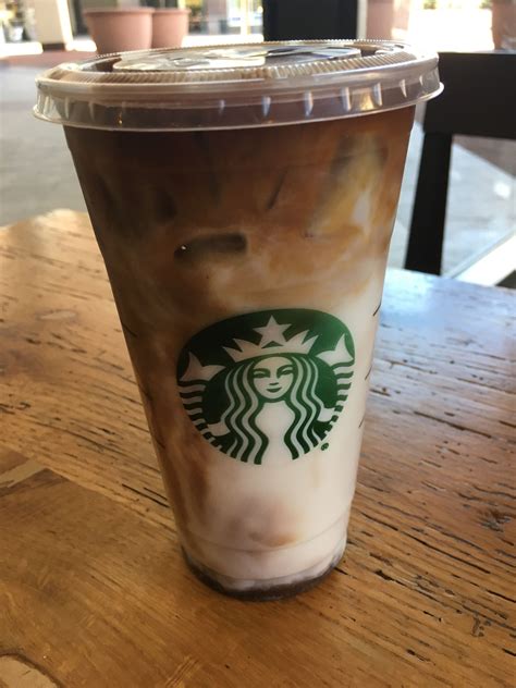 √ Starbucks Iced Coconut Latte