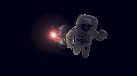 Nasa Astronaut Drifting In Space Art Id 113468