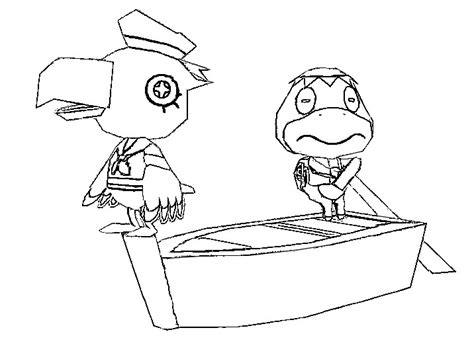 Dibujos Para Colorear De Animal Crossing New Leaf - Impresion gratuita