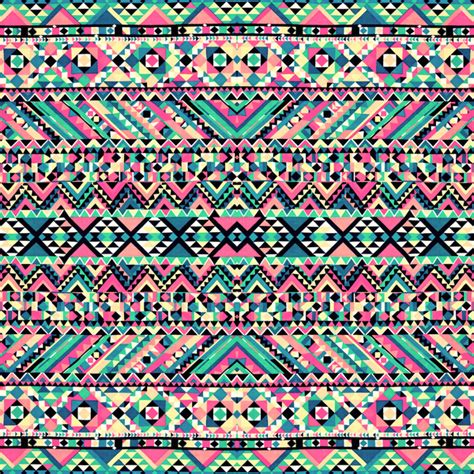 Free Download Pink Turquoise Girly Aztec Andes Tribal Pattern Art Print