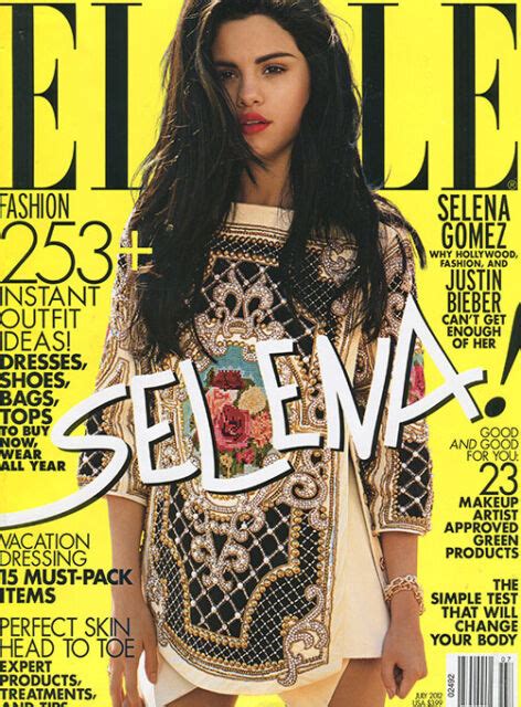 Selena Gomez Elle Magazine July 2012 Brand New And Unread No