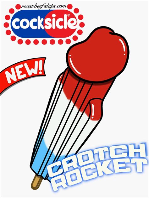Cocksicle Popsicle Logo Parody Sticker For Sale By Roastbeefslaps Redbubble