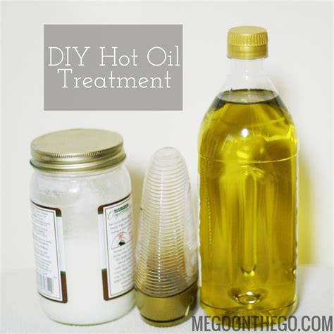 Applying oil on wet hair means less shine, but there are other benefits, such as detangling and heat protection before blowdrying. DIY Natural Hot Oil Hair Treatment | Beauty | Meg O. on the Go